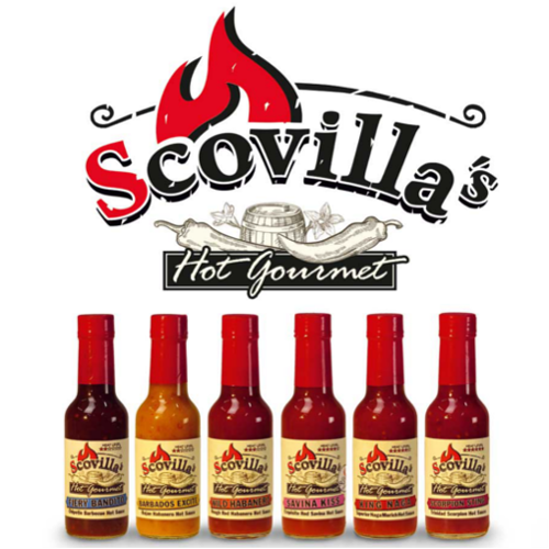 Scovillas Hot Gourmet FIERY BANDITO Chipotle Barbecue Hot Sauce