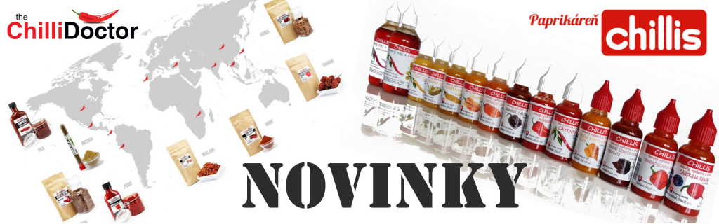 NOVINKY - Paprikáreň Chillis- the ChilliDoctor