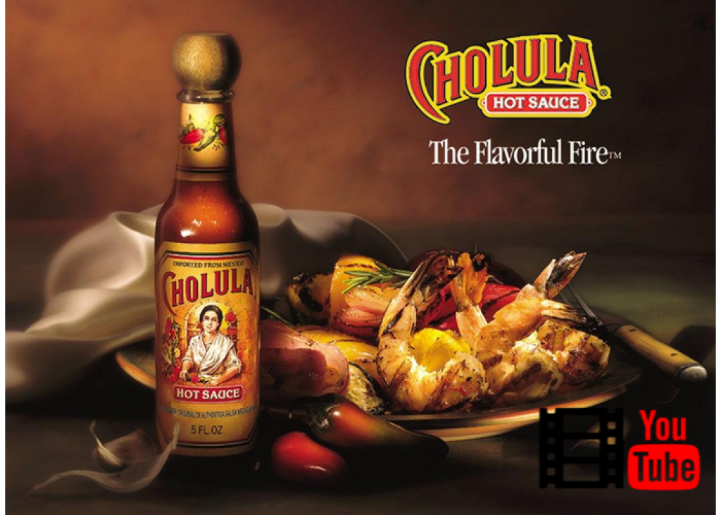 YouTube video Cholula Sauce