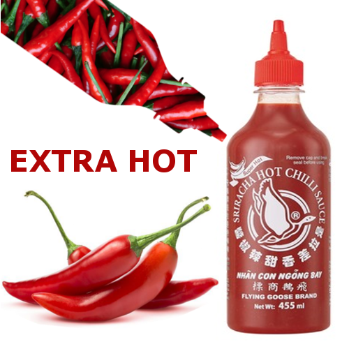 Sriracha Chilli Sauce Extra Hot 455 ml