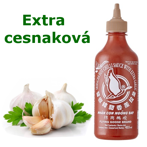 Sriracha Chilli Sauce with Garlic 455 ml