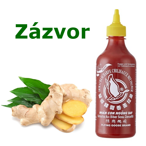 Sriracha Chilli Sauce with Ginger 455 ml