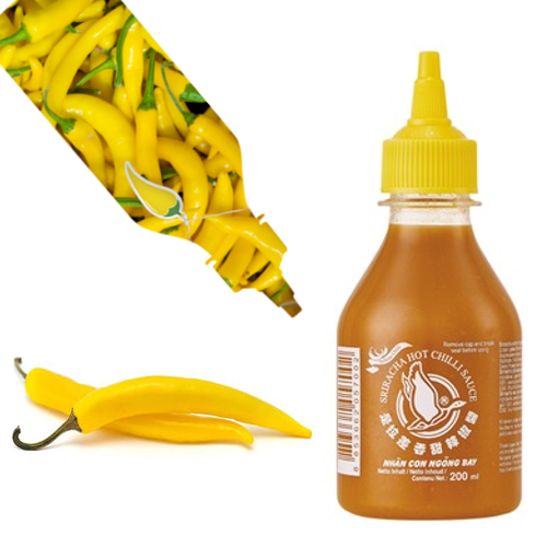 Sriracha Chilli Sauce Yellow, 200 ml