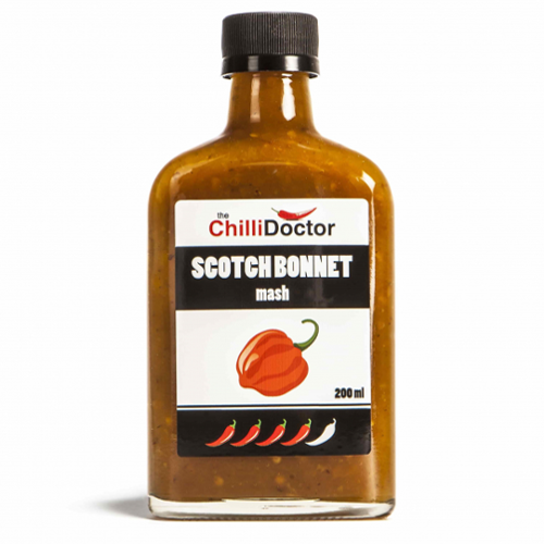 Scotch Bonnet mash so semiačkami