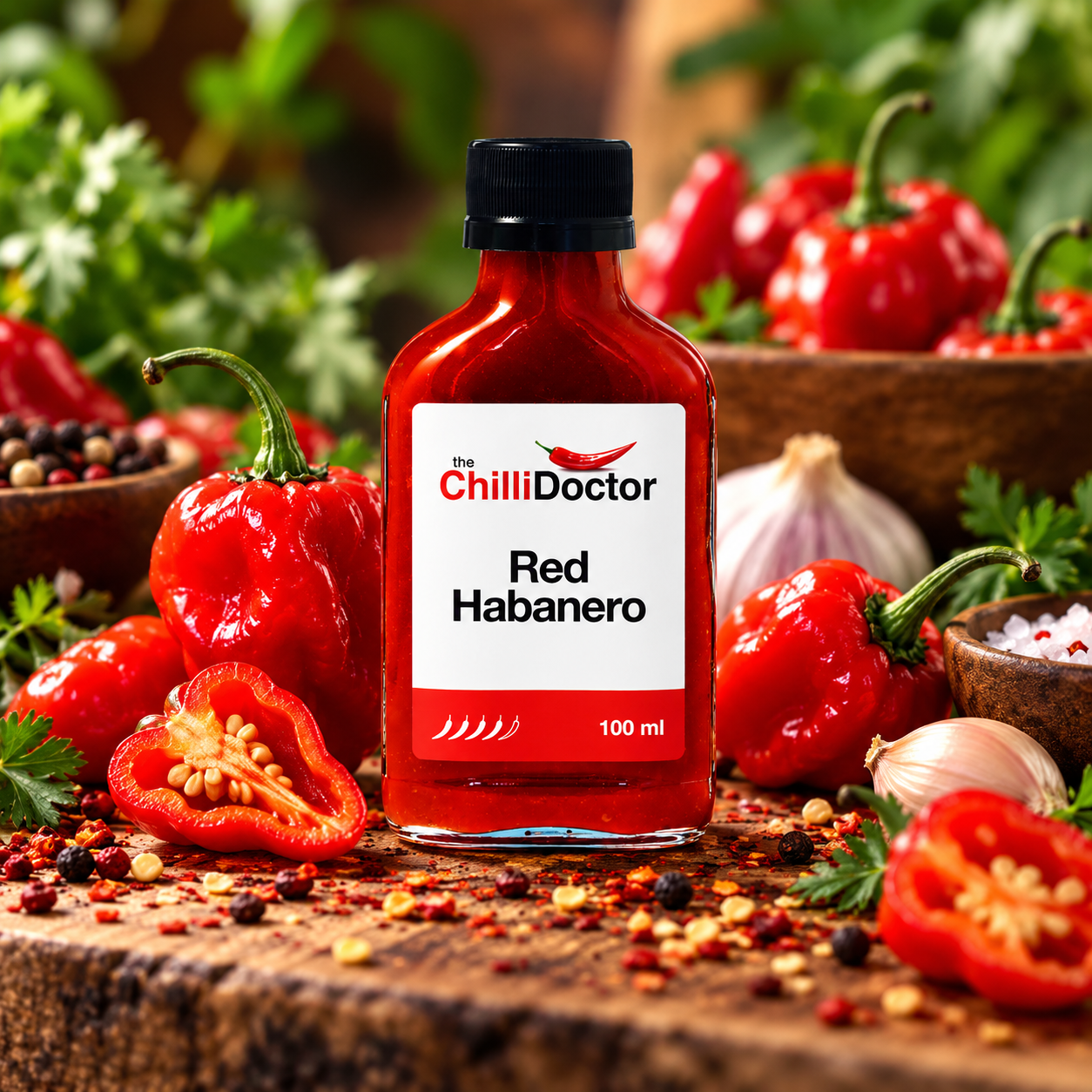 Red Habanero chilli mash 100 ml