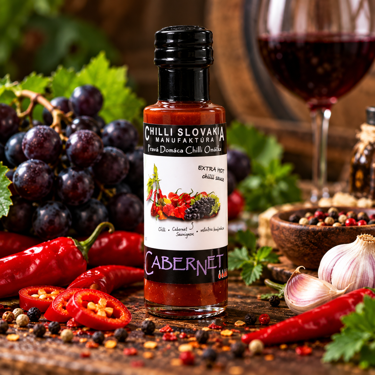 CABERNET chilli omáčka