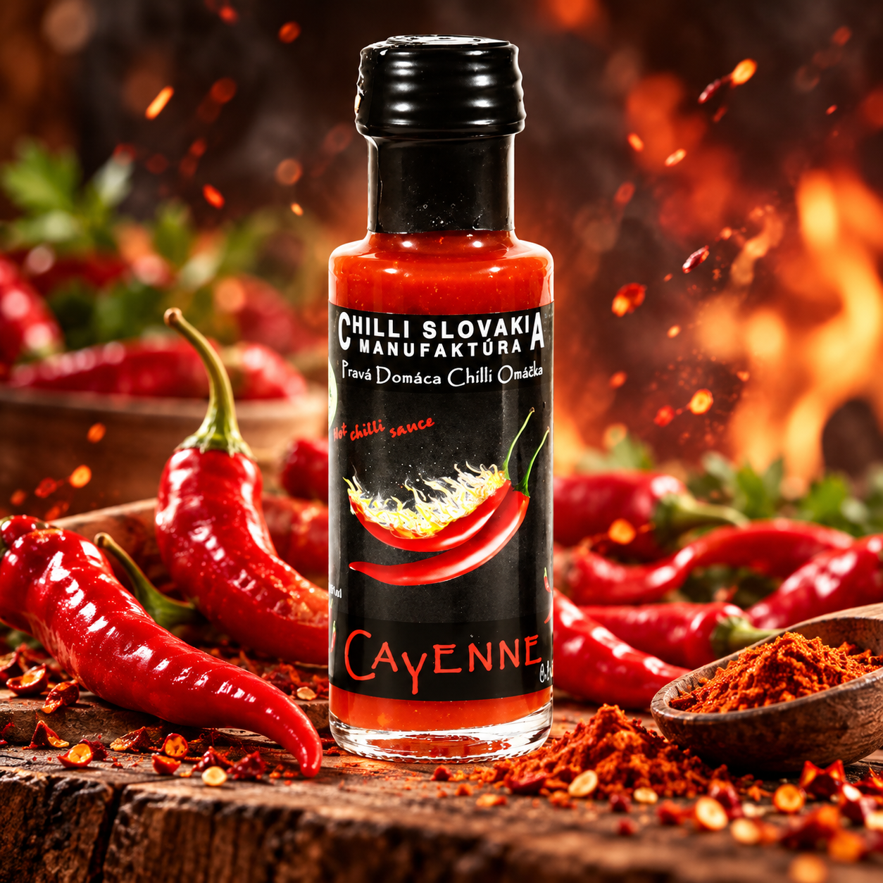 CAYENNE chilli omáčka