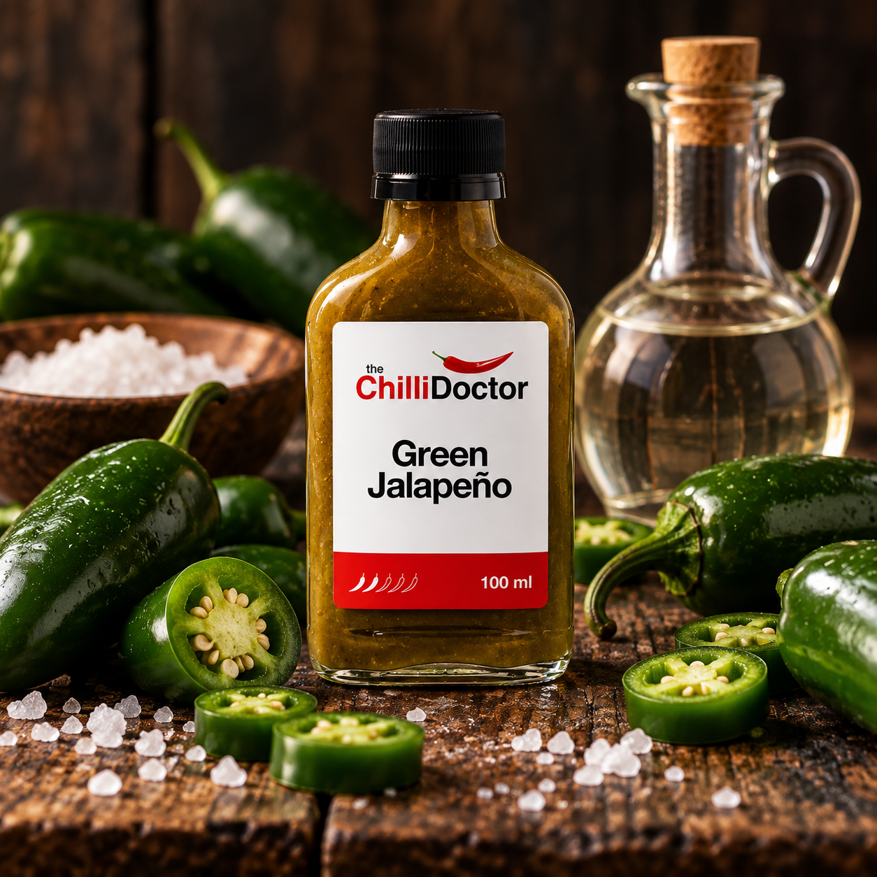 Green Jalapeño chilli mash 100 ml