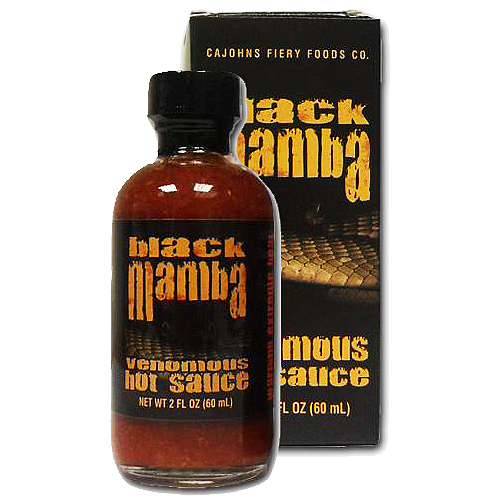 CaJohns Black Mamba Extreme Hot Sauce