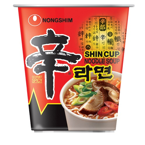 Instant Shin Noodles Hot & Spicy (Cup)
