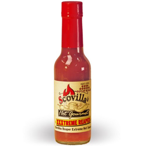 Scovillas Hot Gourmet XXXTREME REAPER - Carolina Reaper Extreme Hot Sauce