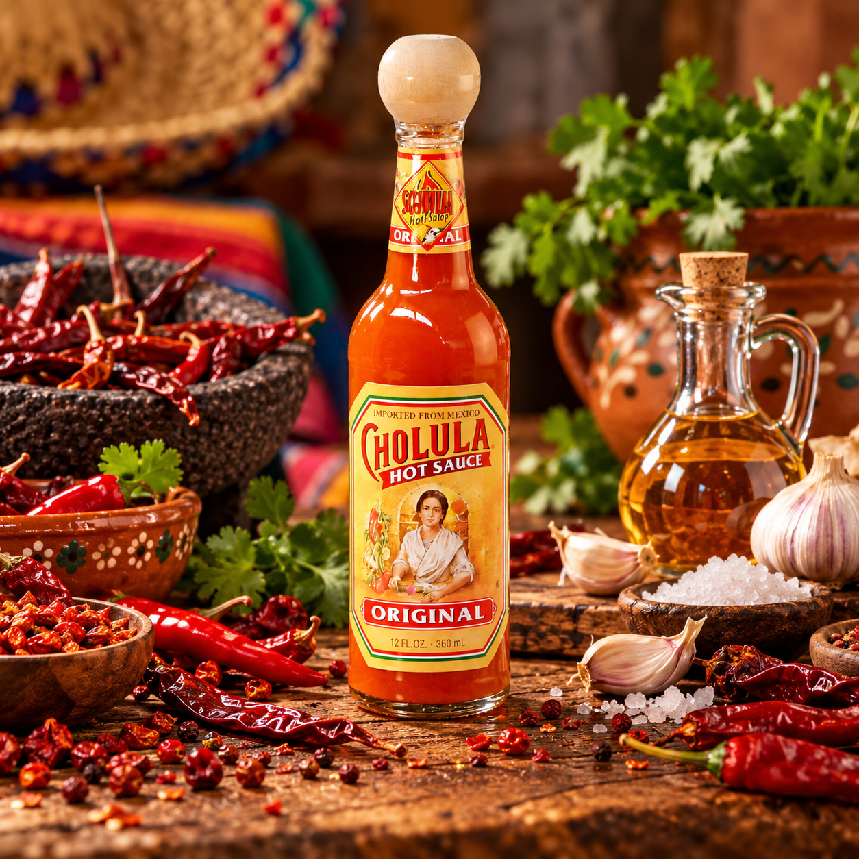 Cholula Hot Sauce, Mexico, 355ml