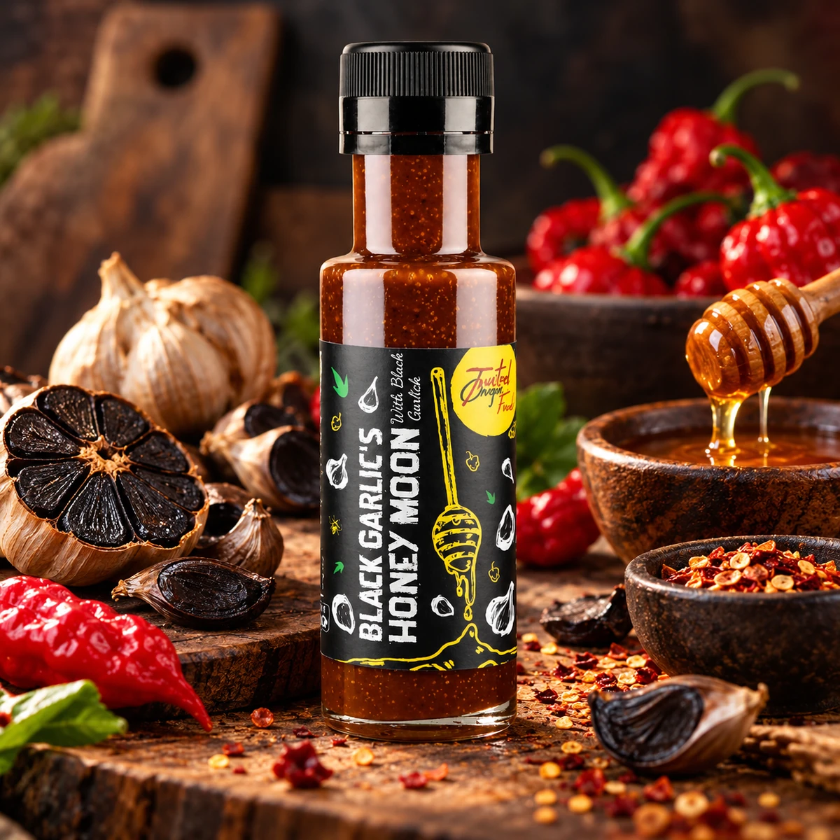 Black Garlic’s Honeymoon Chilisauce 100 ml