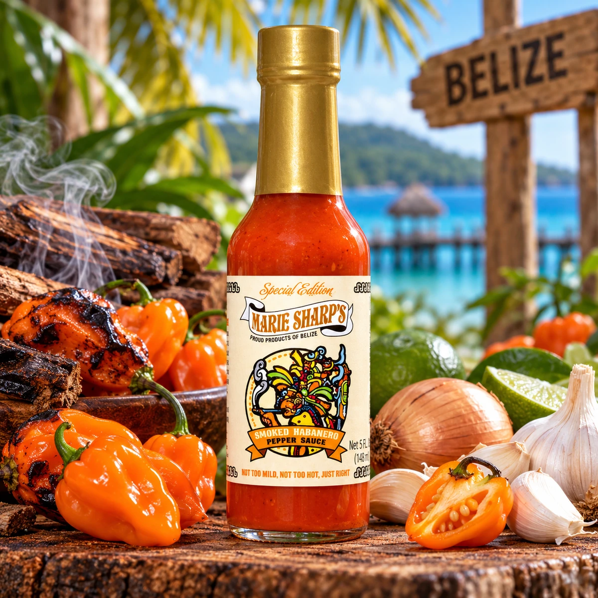 Marie Sharp’s Smoked Habanero Pepper Sauce 148 ml