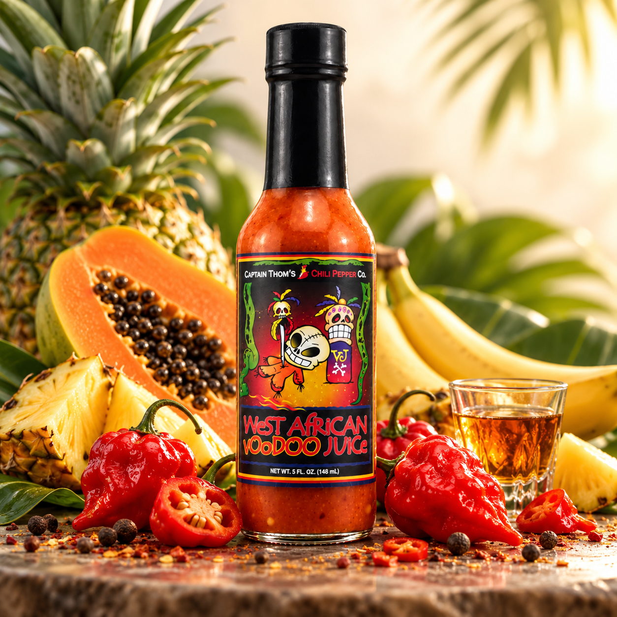 Captain Thom`s West African VooDoo Juice, 148ml