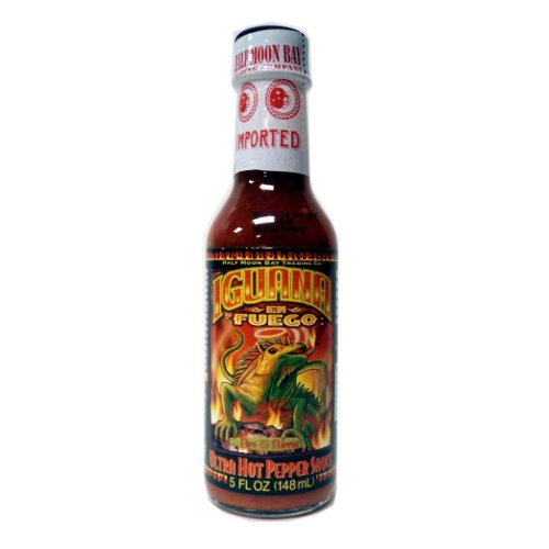 Iguana En Fuego Extra Hot Pepper Sauce