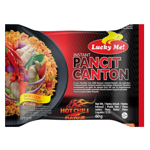 2 x Instant Noodles Chili Pancit Canton 60g