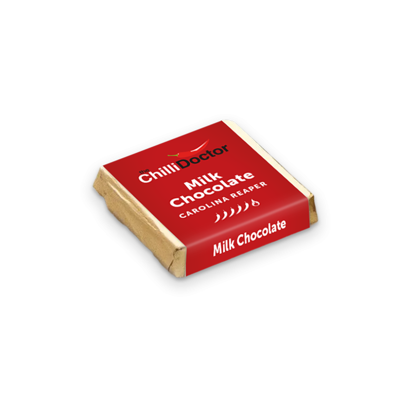 Mliečna čokoláda s chilli Carolina Reaper 5 g